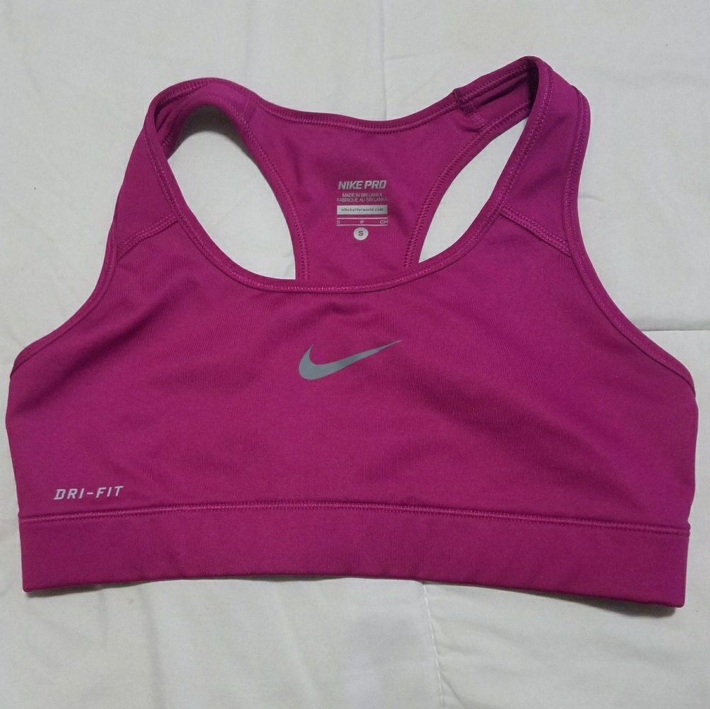 Nike Pro Dri-Fit Pink Sports Bra